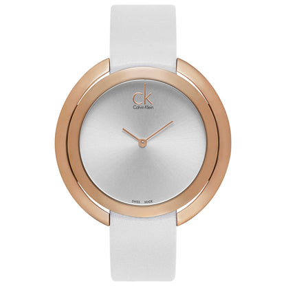 Front view of Calvin Klein Aggregate Women's Swiss Quartz (Battery-Powered) Watch K3U236L6