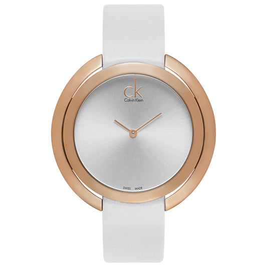 Front view of Calvin Klein Aggregate Women's Swiss Quartz (Battery-Powered) Watch K3U236L6