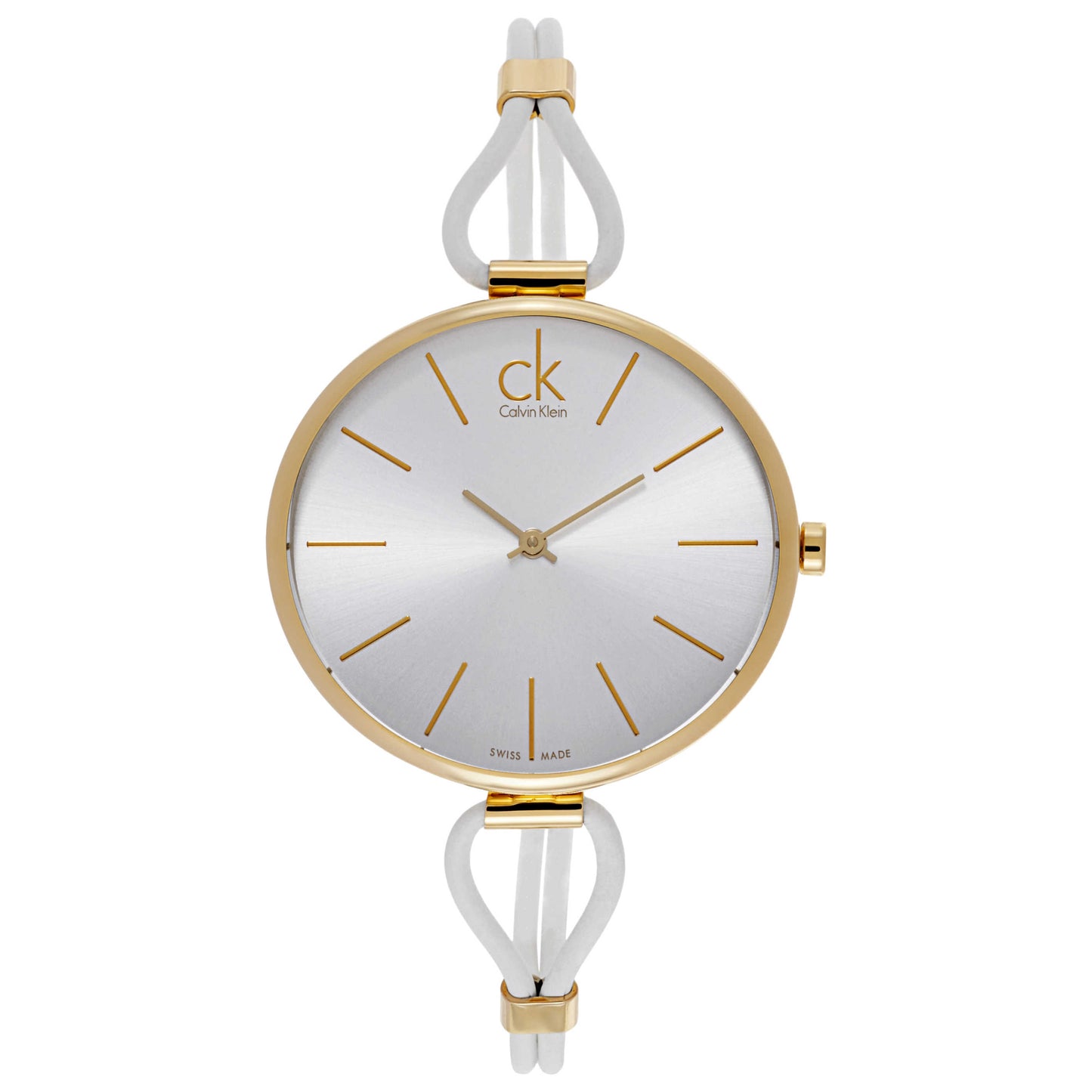 Front view of Calvin Klein Selection Women's Swiss Quartz (Battery-Powered) Watch K3V235L6