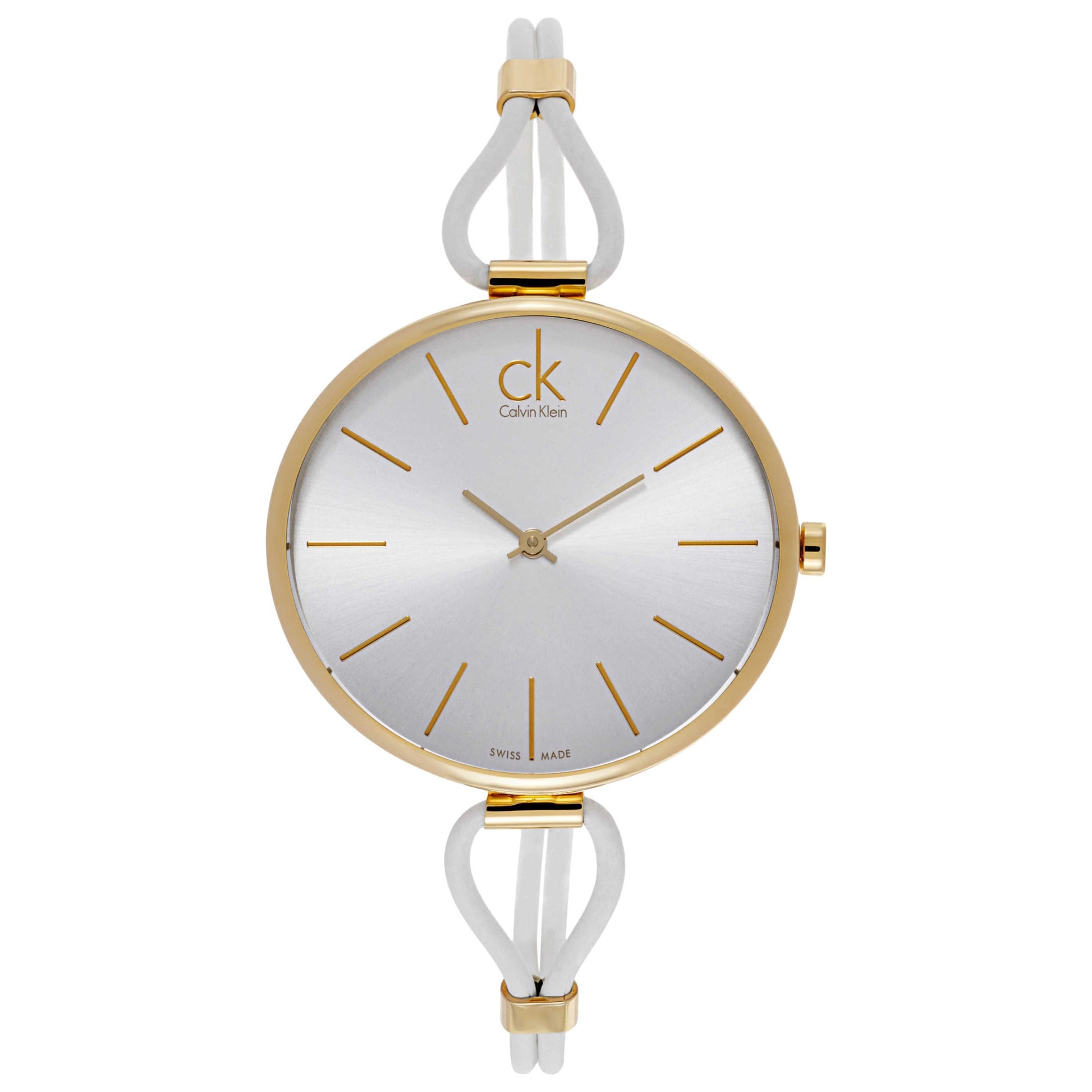 Front view of Calvin Klein Selection Women's Swiss Quartz (Battery-Powered) Watch K3V235L6