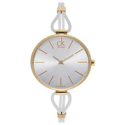 Front view of Calvin Klein Selection Women's Swiss Quartz (Battery-Powered) Watch K3V235L6