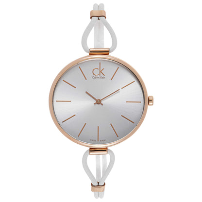 Front view of Calvin Klein Selection Women's Swiss Quartz (Battery-Powered) Watch K3V236L6