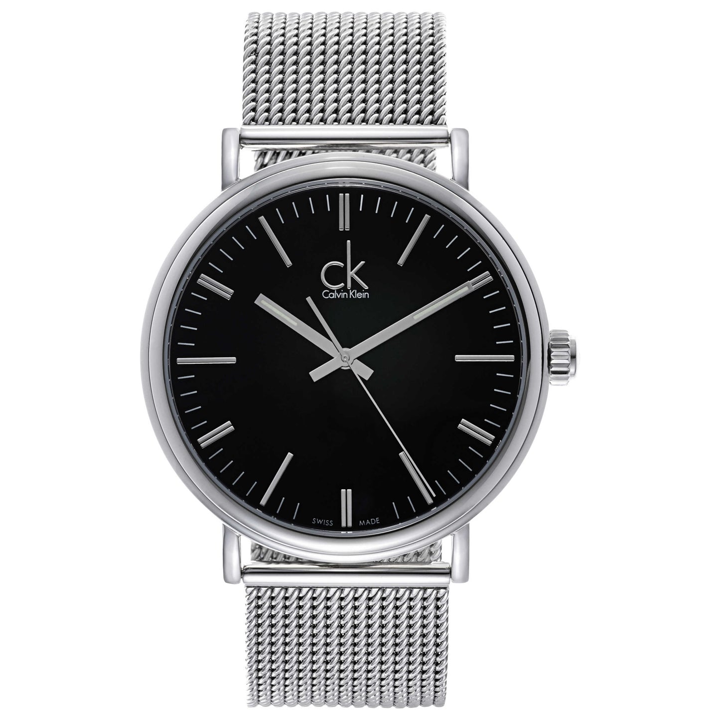 Front view of Calvin Klein Surround Men's Swiss Quartz (Battery-Powered) Watch K3W21121