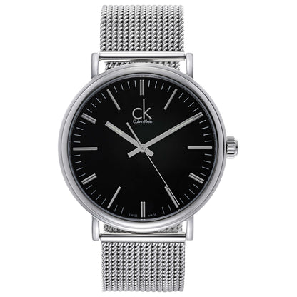 Front view of Calvin Klein Surround Men's Swiss Quartz (Battery-Powered) Watch K3W21121