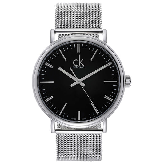 Front view of Calvin Klein Surround Men's Swiss Quartz (Battery-Powered) Watch K3W21121