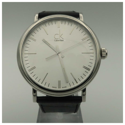 Front view of Calvin Klein Surround Men's Swiss Quartz (Battery-Powered) Watch K3W211C6-PO