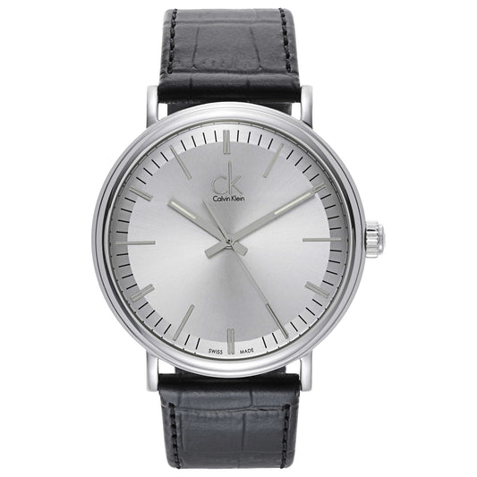 Front view of Calvin Klein Surround Men's Swiss Quartz (Battery-Powered) Watch K3W211C6