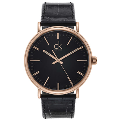 Front view of Calvin Klein Surround Men's Swiss Quartz (Battery-Powered) Watch K3W216C1