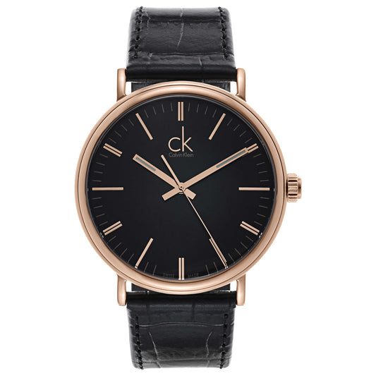 Front view of Calvin Klein Surround Men's Swiss Quartz (Battery-Powered) Watch K3W216C1