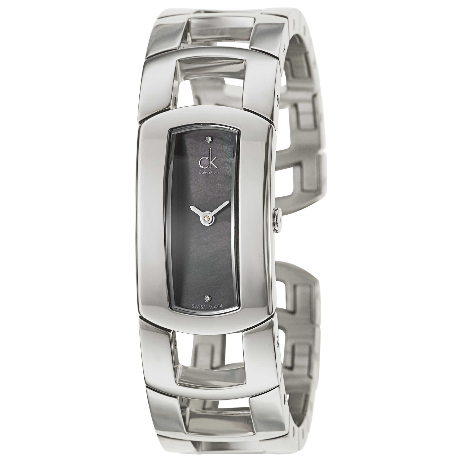 Front view of Calvin Klein Dress Women's Swiss Quartz (Battery-Powered) Watch K3Y2S11S