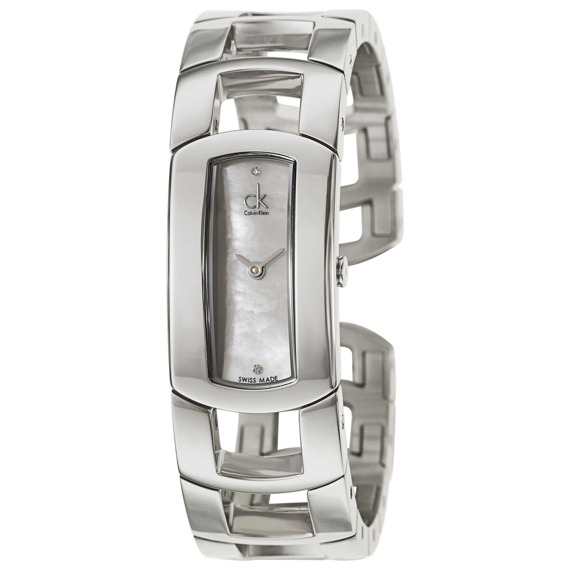 Front view of Calvin Klein Dress Women's Swiss Quartz (Battery-Powered) Watch K3Y2S11T