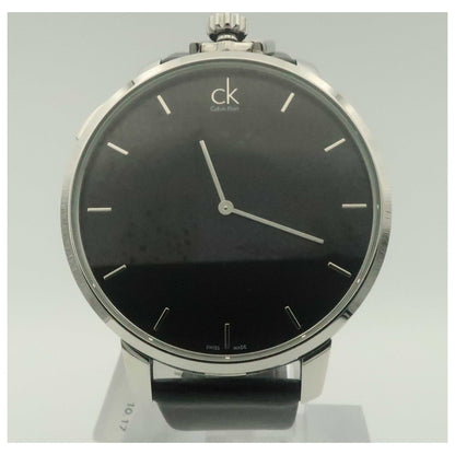 Front view of Calvin Klein Exceptional Men's Swiss Quartz (Battery-Powered) Watch K3Z211C1-PO