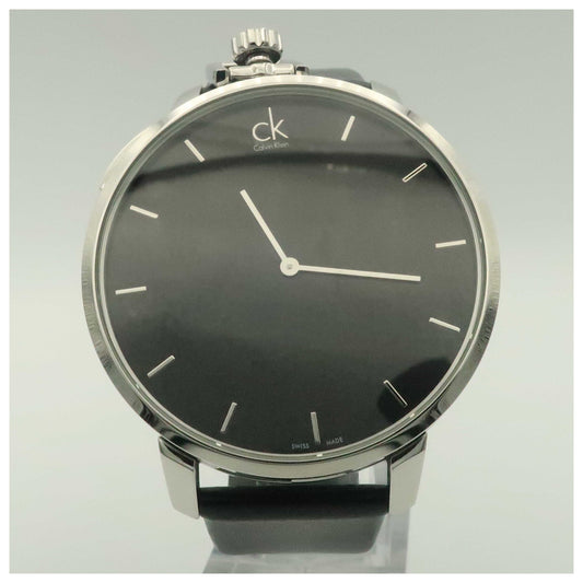 Front view of Calvin Klein Exceptional Men's Swiss Quartz (Battery-Powered) Watch K3Z211C1-SDV