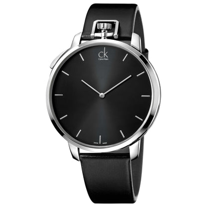 Front view of Calvin Klein Exceptional Men's Swiss Quartz (Battery-Powered) Watch K3Z211C1