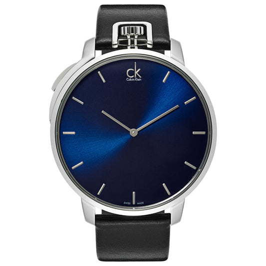 Front view of Calvin Klein Exceptional Men's Swiss Quartz (Battery-Powered) Watch K3Z211CN