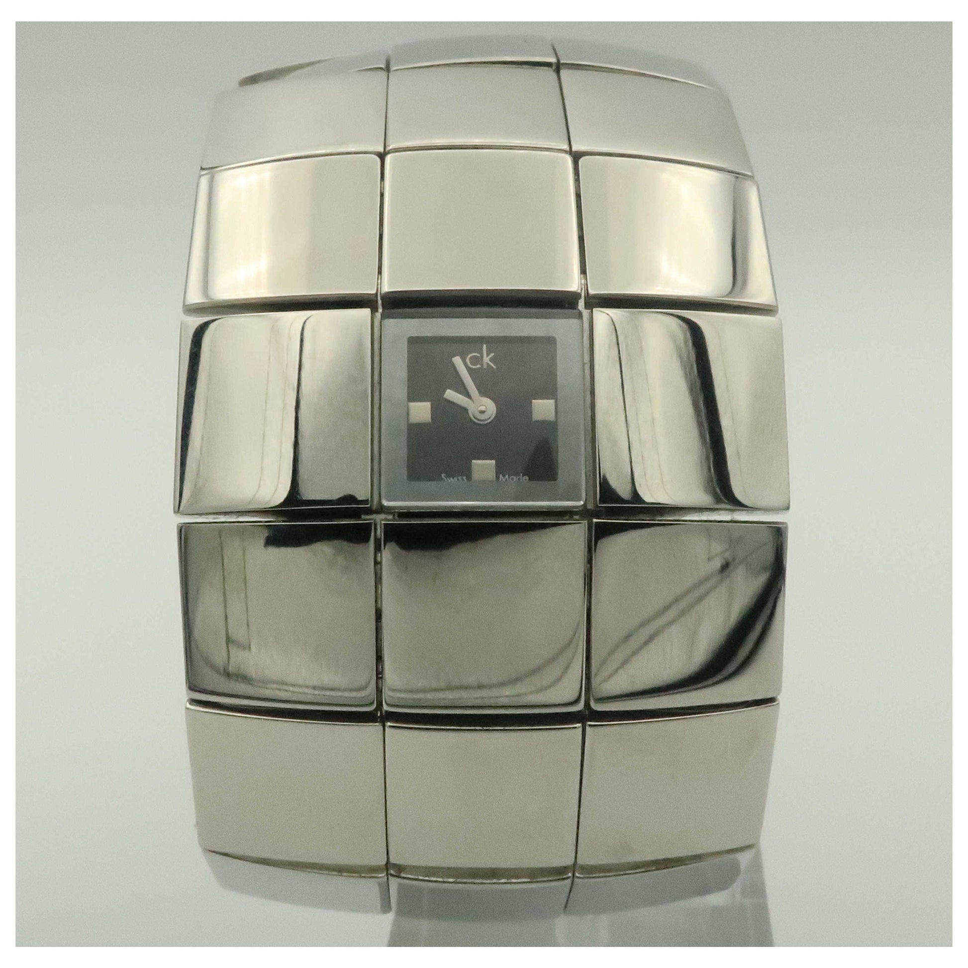 Front view of Calvin Klein Disco Women's Swiss Quartz (Battery-Powered) Watch K4021102-PO