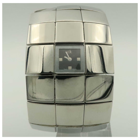 Front view of Calvin Klein Disco Women's Swiss Quartz (Battery-Powered) Watch K4021102-PO