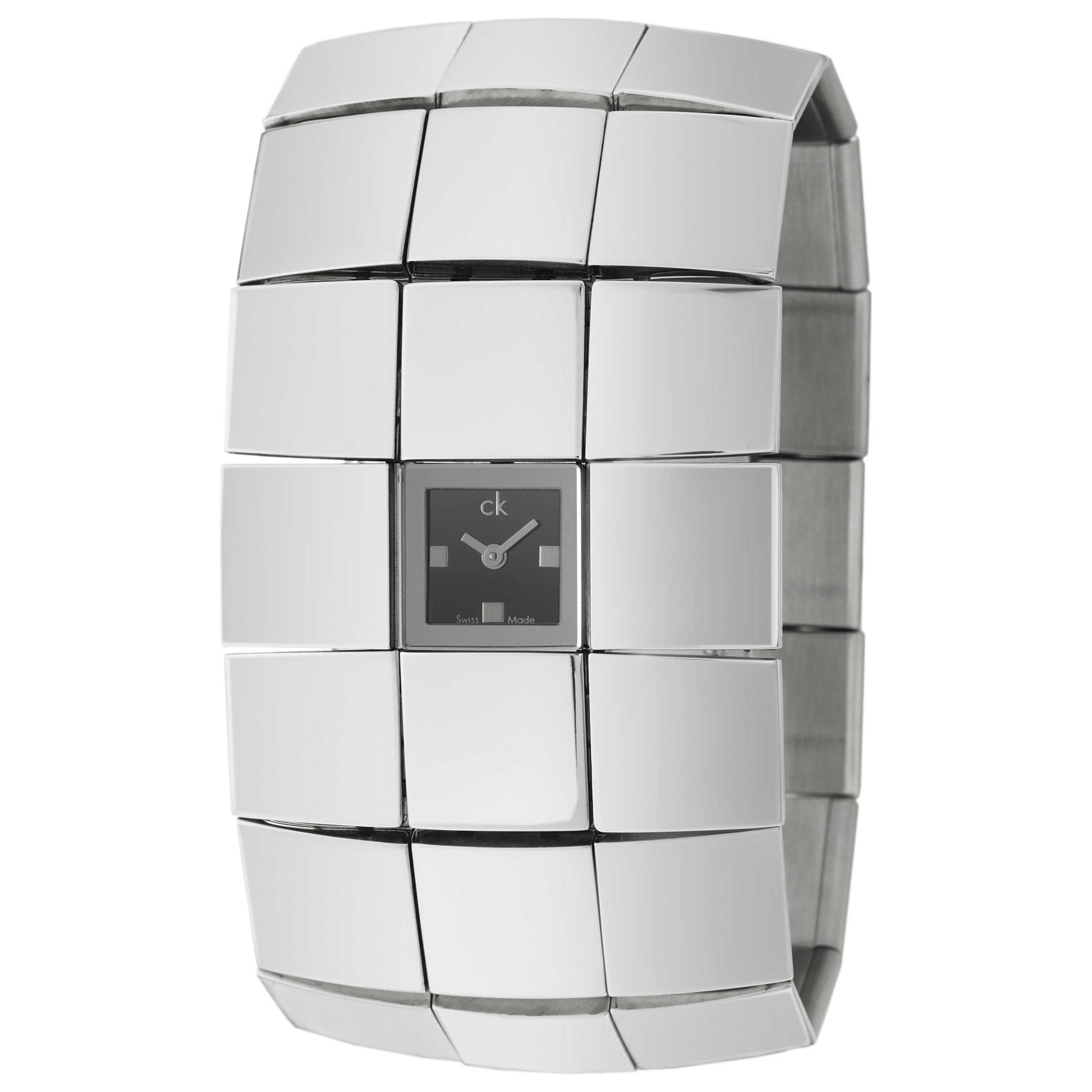 Front view of Calvin Klein Disco Women's Swiss Quartz (Battery-Powered) Watch K4021102