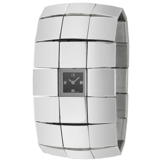 Front view of Calvin Klein Disco Women's Swiss Quartz (Battery-Powered) Watch K4021102