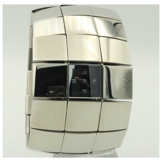 Front view of Calvin Klein Disco Women's Swiss Quartz (Battery-Powered) Watch K4021116-SDV