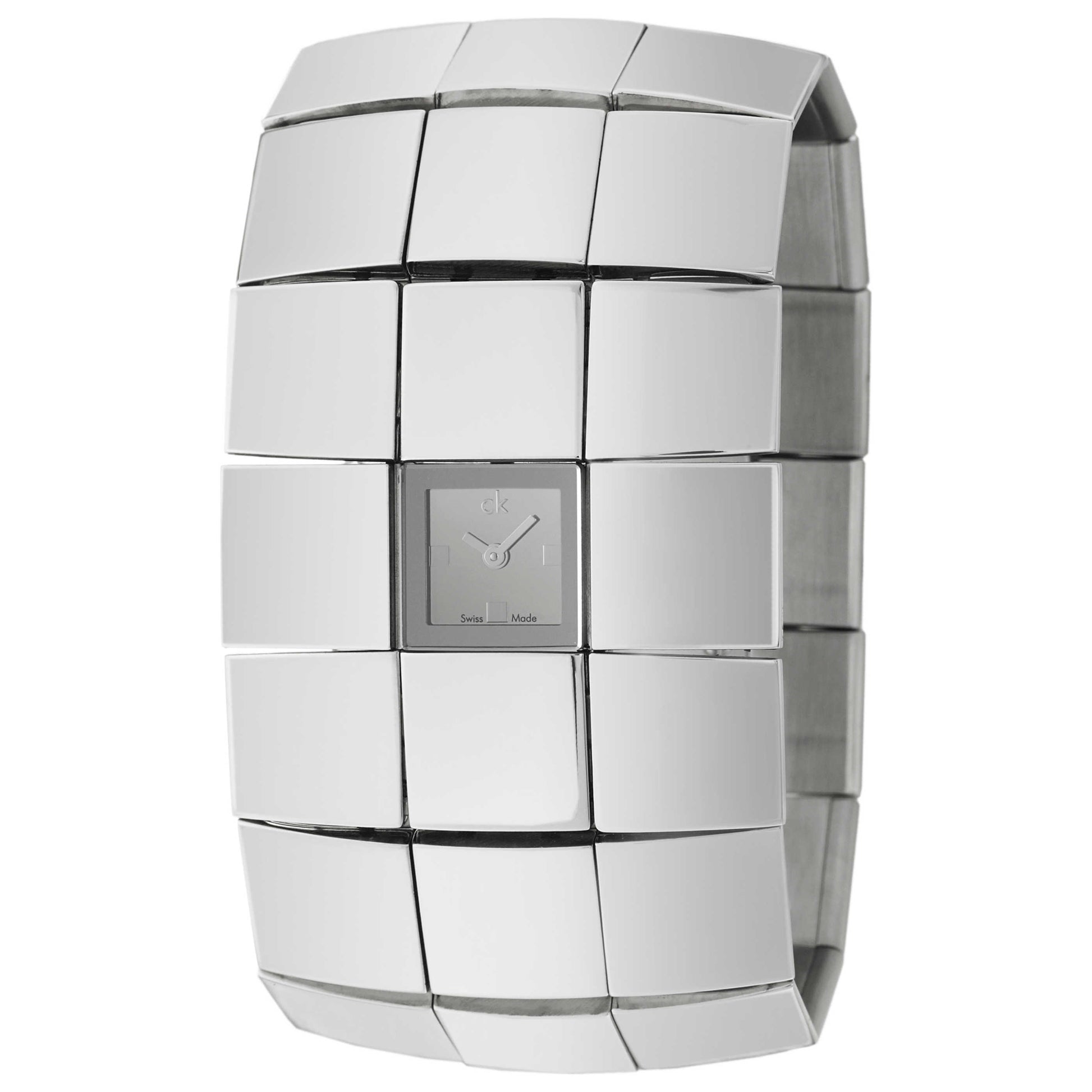 Front view of Calvin Klein Disco Women's Swiss Quartz (Battery-Powered) Watch K4021116