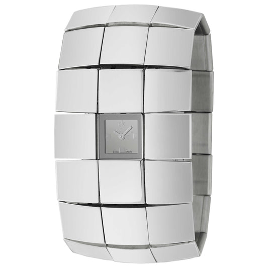 Front view of Calvin Klein Disco Women's Swiss Quartz (Battery-Powered) Watch K4021116