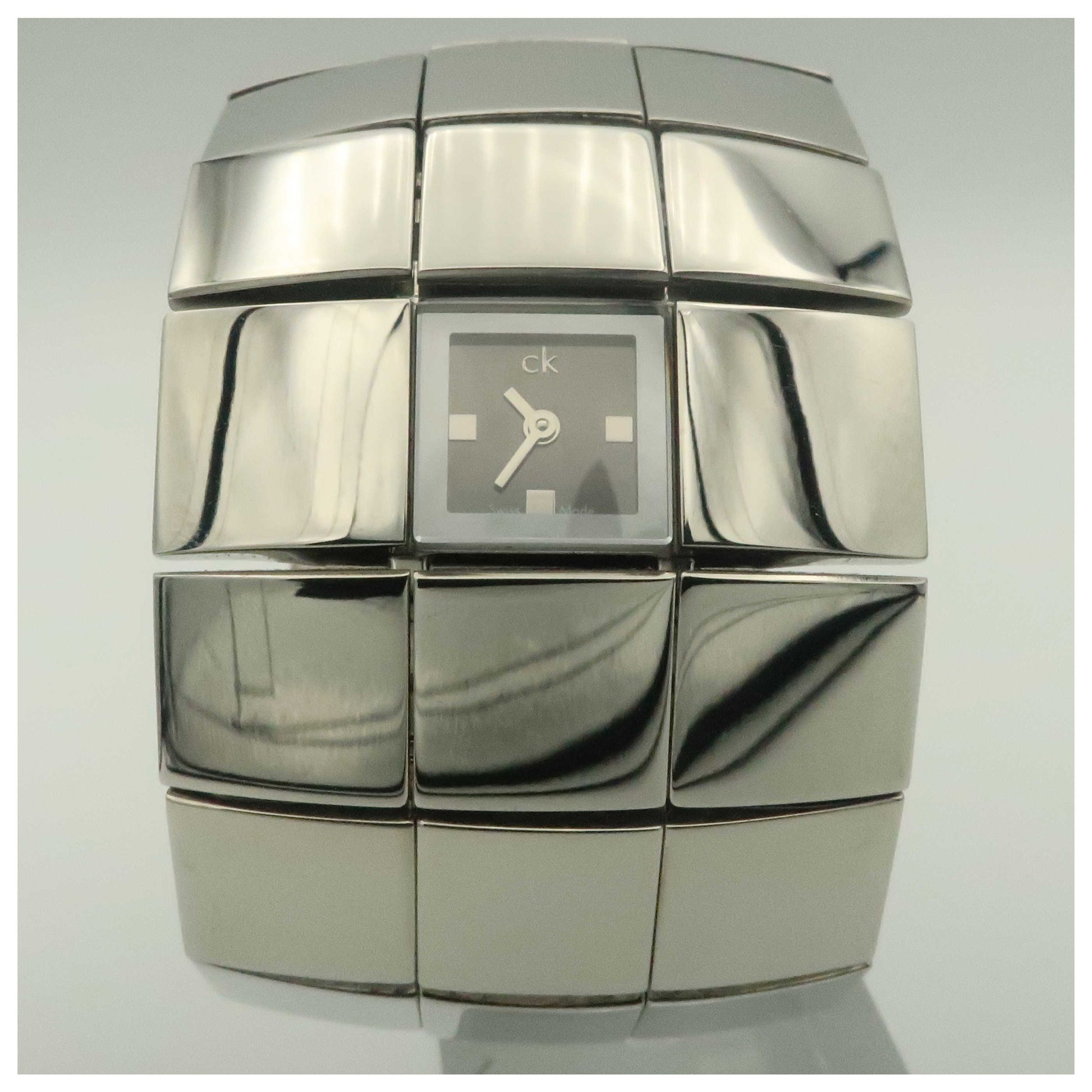 Front view of Calvin Klein Disco Women's Swiss Quartz (Battery-Powered) Watch K4022102-PO