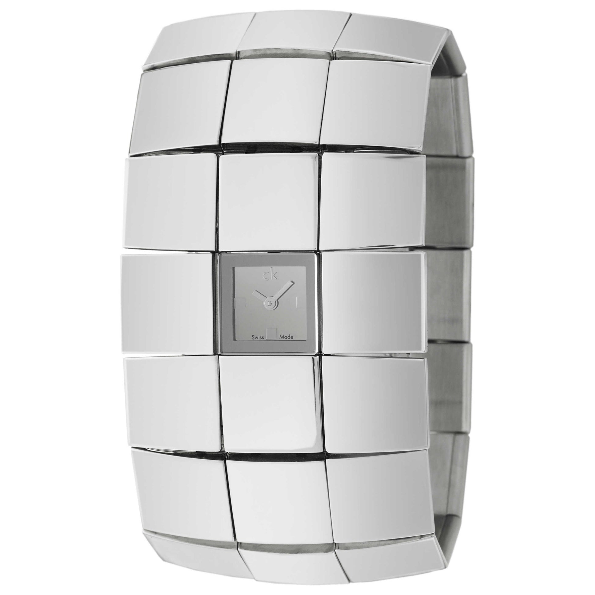 Front view of Calvin Klein Disco Women's Swiss Quartz (Battery-Powered) Watch K4022116