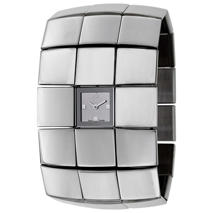 Front view of Calvin Klein Disco Women's Swiss Quartz (Battery-Powered) Watch K4023116