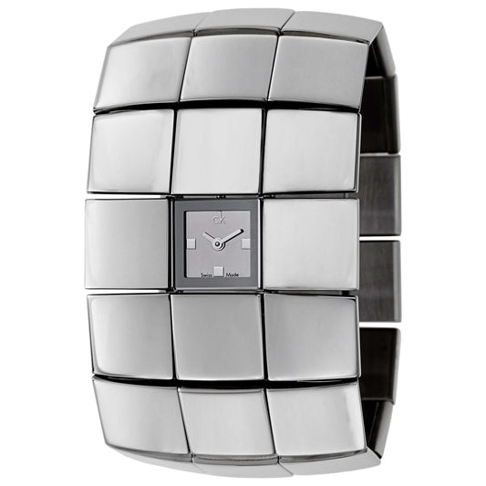Front view of Calvin Klein Disco Women's Swiss Quartz (Battery-Powered) Watch K4023116