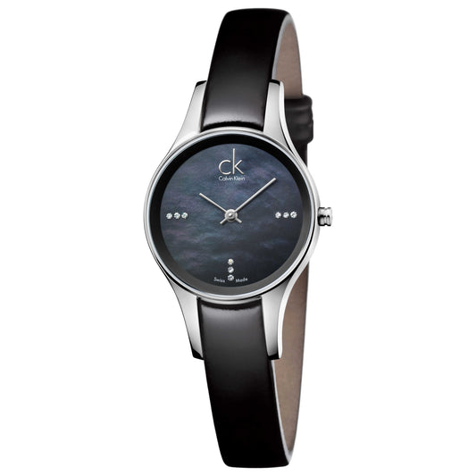 Front view of Calvin Klein Simplicity Women's Swiss Quartz (Battery-Powered) Watch K43231CS