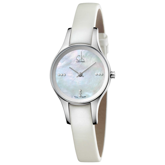 Front view of Calvin Klein Simplicity Women's Swiss Quartz (Battery-Powered) Watch K43231LT