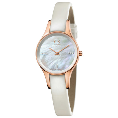 Front view of Calvin Klein Simplicity Women's Swiss Quartz (Battery-Powered) Watch K43236LT