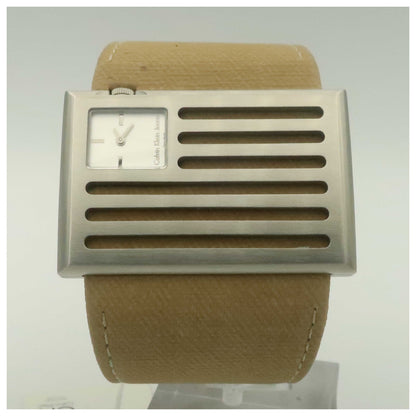 Front view of Calvin Klein Banner Men's Swiss Quartz (Battery-Powered) Watch K4513126-SD