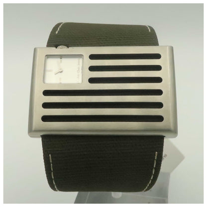 Front view of Calvin Klein Jeans Banner Men's Swiss Quartz (Battery-Powered) Watch K4513185-PO