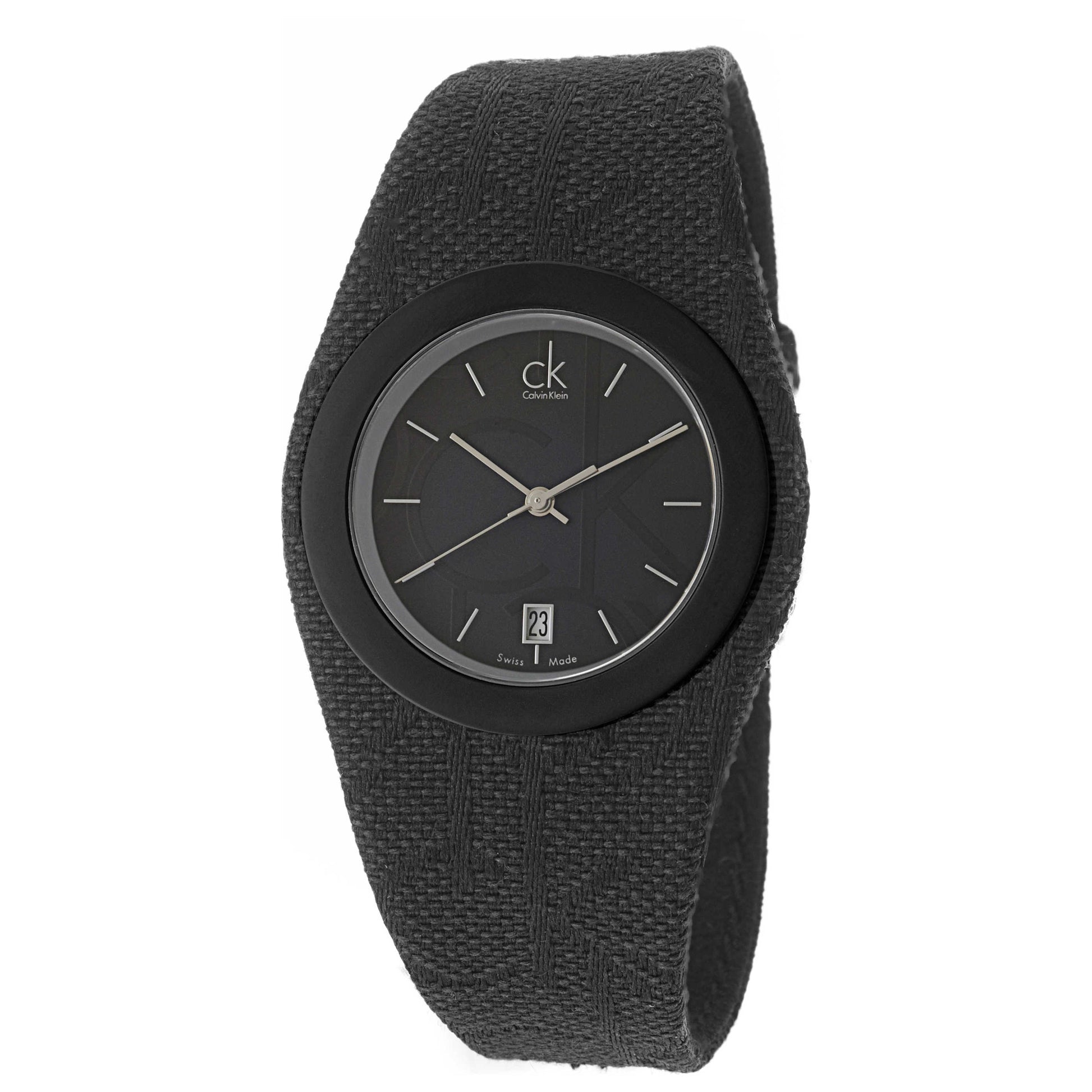 Front view of Calvin Klein Logo Women's Swiss Quartz (Battery-Powered) Watch K4723120