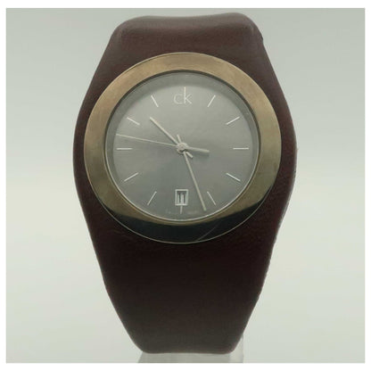 Front view of Calvin Klein Logo Women's Swiss Quartz (Battery-Powered) Watch K4723126-PO