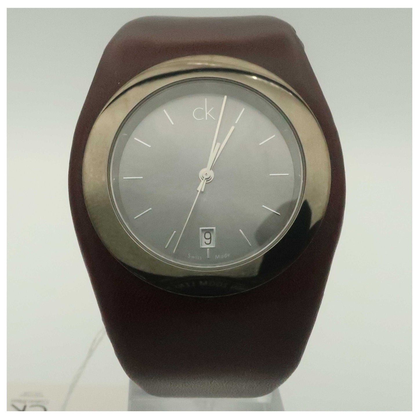 Front view of Calvin Klein Logo Women's Swiss Quartz (Battery-Powered) Watch K4723126-SDV