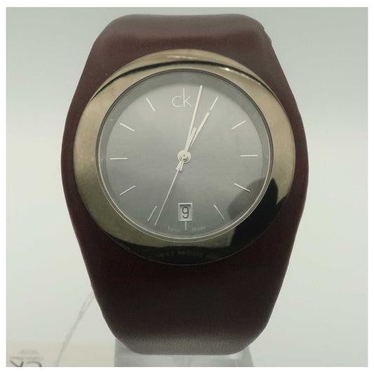 Front view of Calvin Klein Logo Women's Swiss Quartz (Battery-Powered) Watch K4723126-SDV