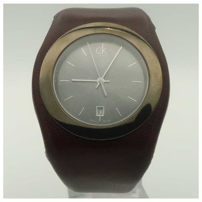 Front view of Calvin Klein Logo Women's Swiss Quartz (Battery-Powered) Watch K4723126-SD