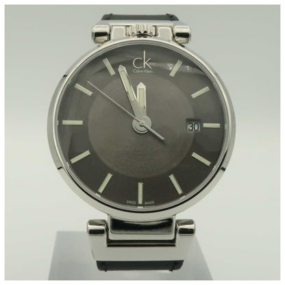 Front view of Calvin Klein Wordly Men's Swiss Quartz (Battery-Powered) Watch K4A211C3-PO