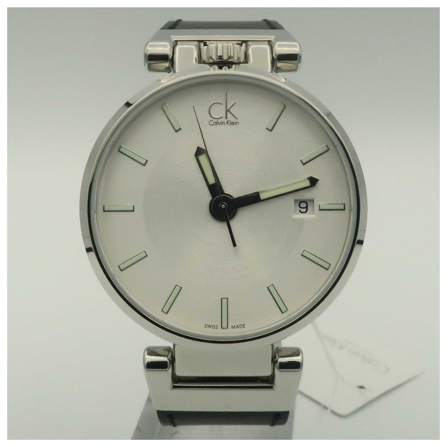 Front view of Calvin Klein Wordly Men's Swiss Quartz (Battery-Powered) Watch K4A211C6-PO