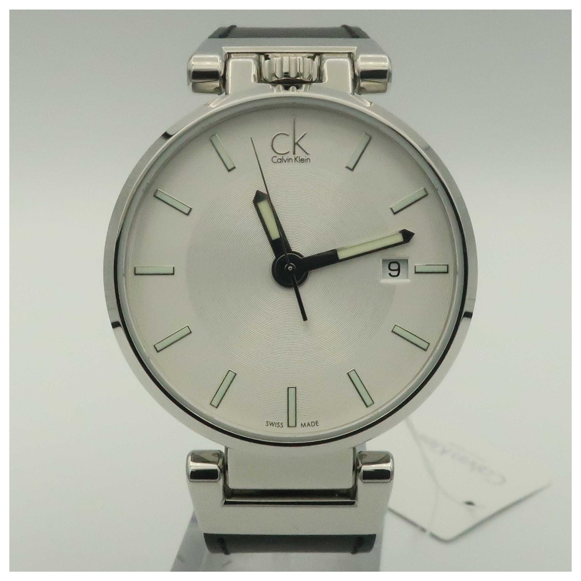 Front view of Calvin Klein Wordly Men's Swiss Quartz (Battery-Powered) Watch K4A211C6-PO