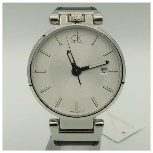 Front view of Calvin Klein Wordly Men's Swiss Quartz (Battery-Powered) Watch K4A211C6-PO