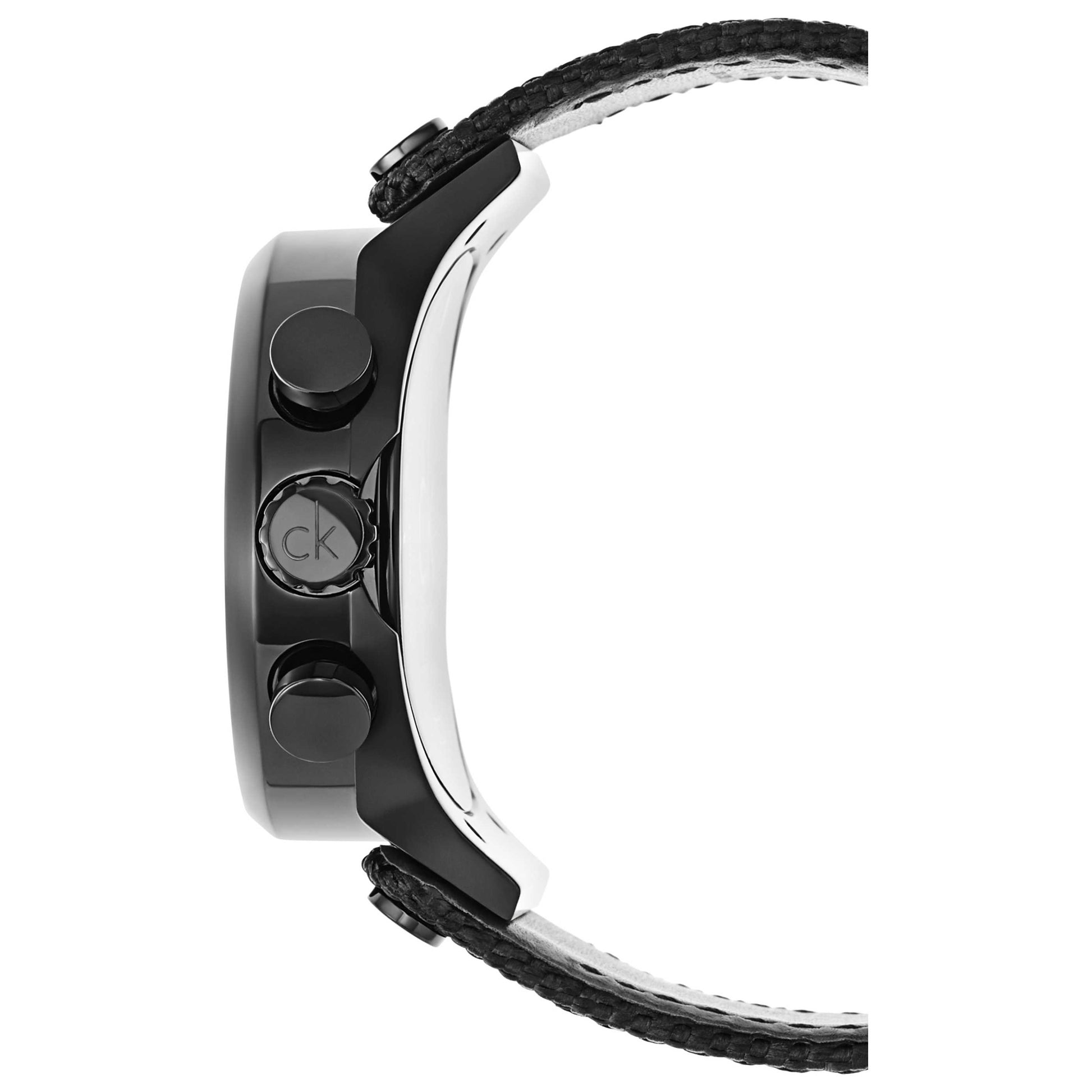 Calvin Klein Eager Men's Swiss Quartz (Battery-Powered) Watch K4B384B3 - Image #4