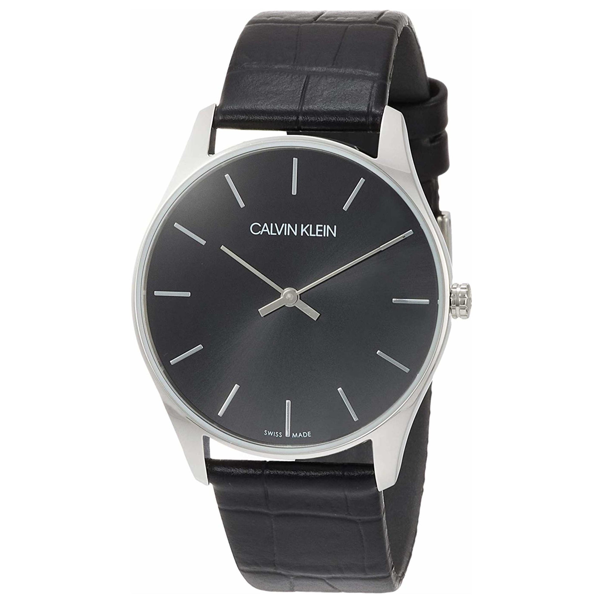 Front view of Calvin Klein Classic Men's Swiss Quartz (Battery-Powered) Watch K4D211C1