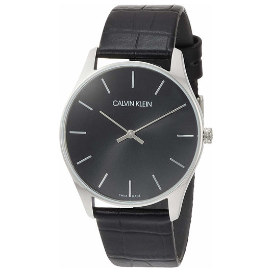 Front view of Calvin Klein Classic Men's Swiss Quartz (Battery-Powered) Watch K4D211C1