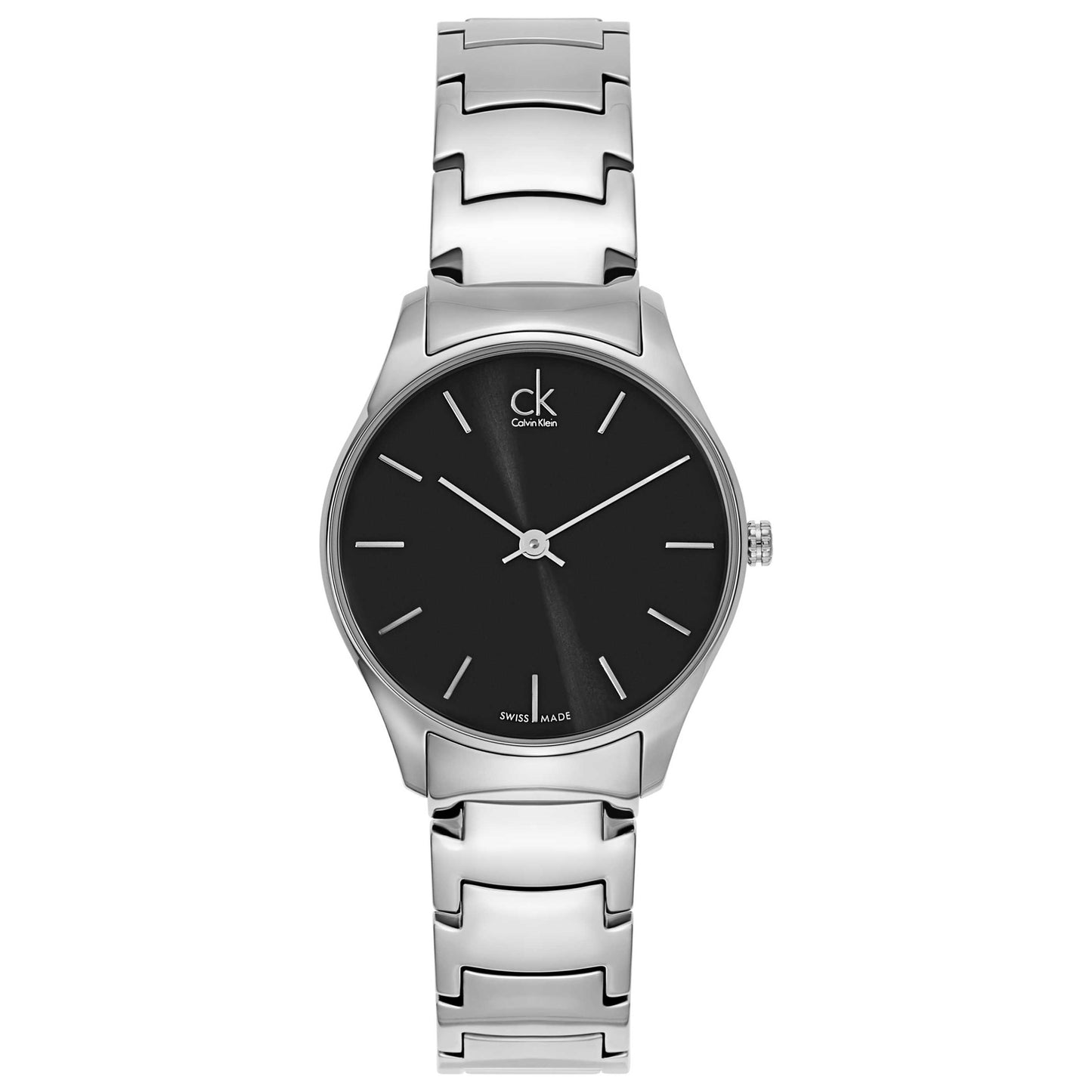 Front view of Calvin Klein Classic Women's Swiss Quartz (Battery-Powered) Watch K4D22141