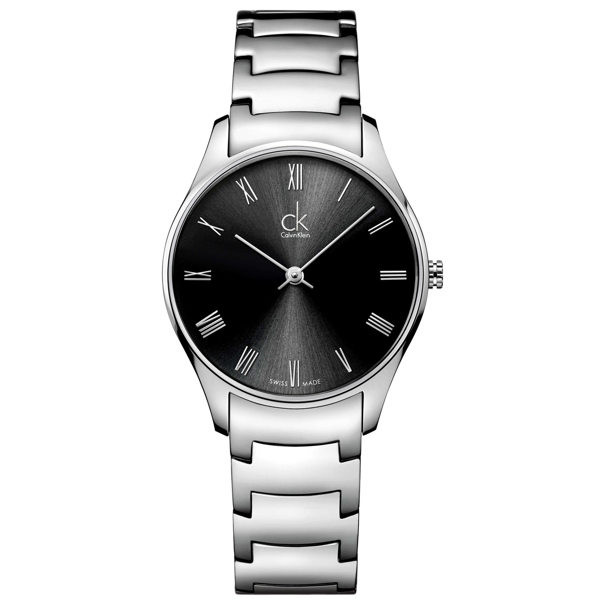 Front view of Calvin Klein Classic Women's Swiss Quartz (Battery-Powered) Watch K4D2214Y