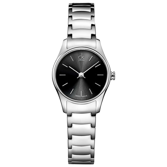 Front view of Calvin Klein Classic Women's Swiss Quartz (Battery-Powered) Watch K4D23141